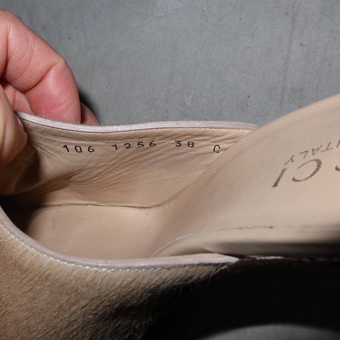 Gucci AW1996 Cowhide Platform Heels (38)