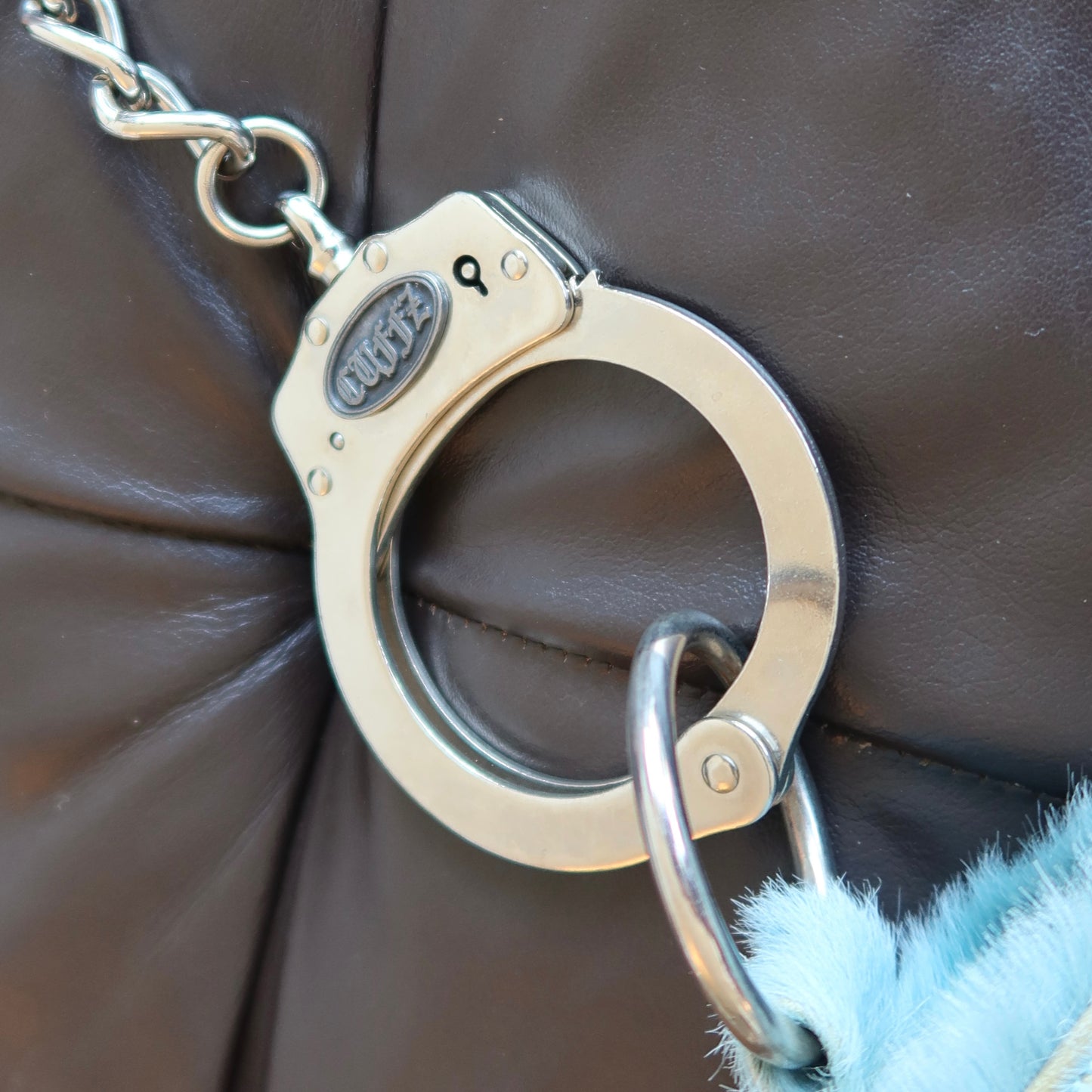 Cuffz Rare Blue Cowhide Bag