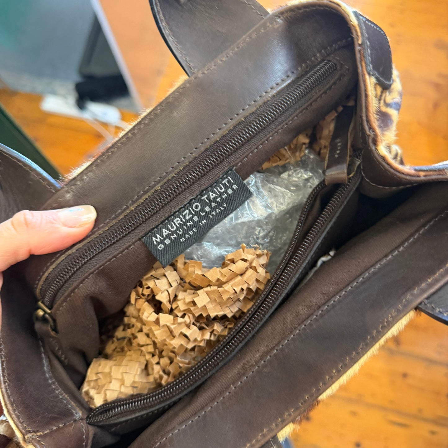 Vintage Cowhide Bag