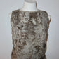 Ermanno Scervino Real Fur Dress