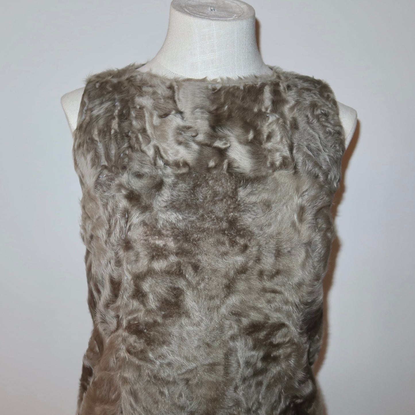 Ermanno Scervino Real Fur Dress