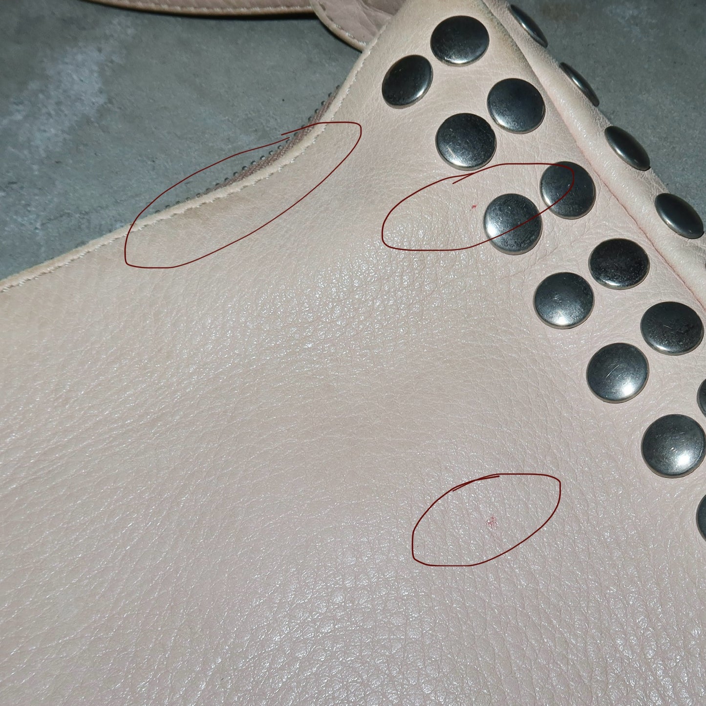 Marni Pink Studded Crossbody