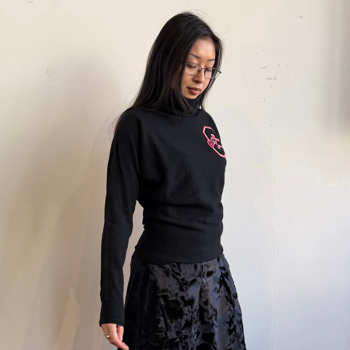 Chloé AW2001 Varsity Patch Jumper