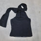 Emporio Armani 90’s Silk Wrap Neck Top