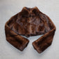 Marni Brown Mink Fur Coat