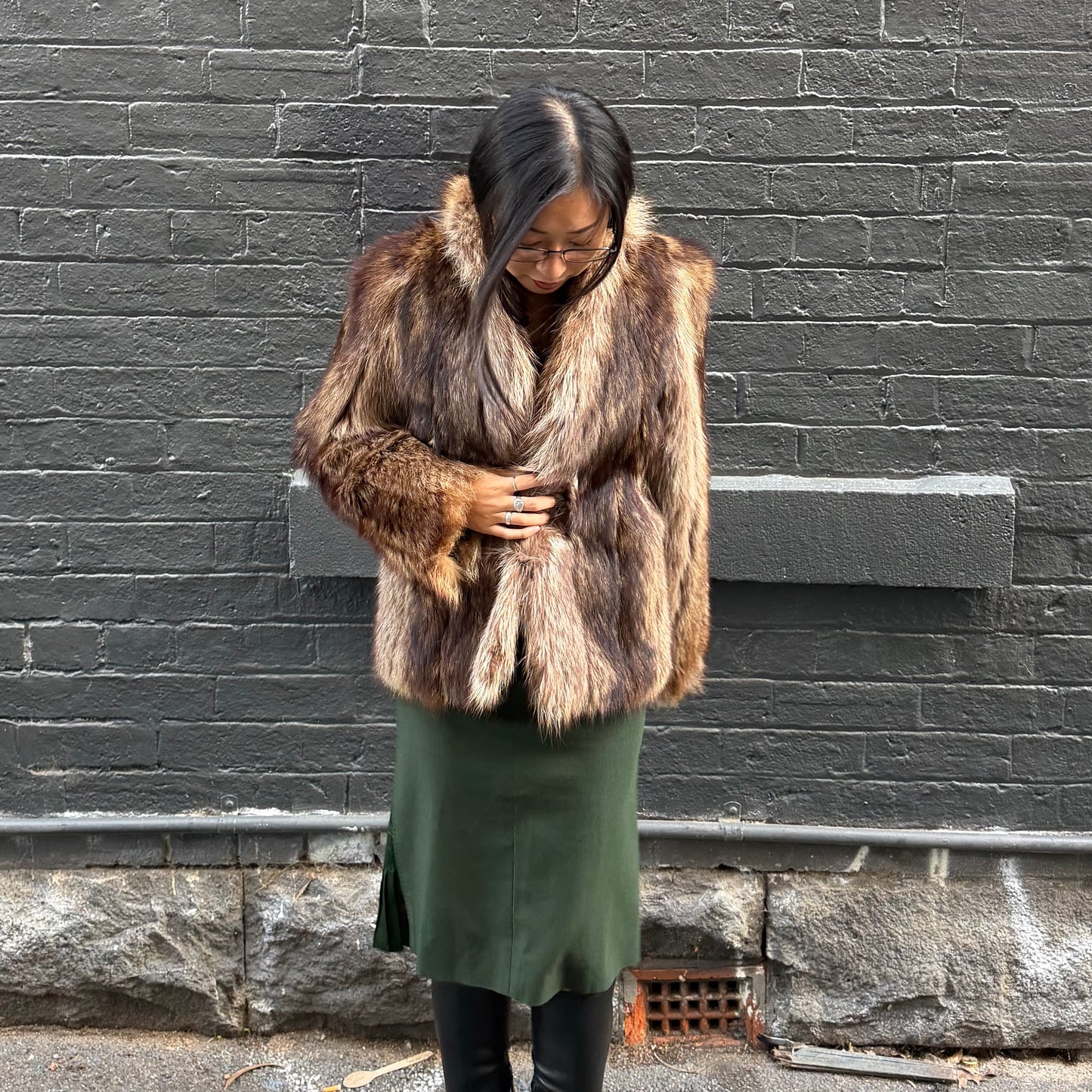 Vintage Real Fur Coat