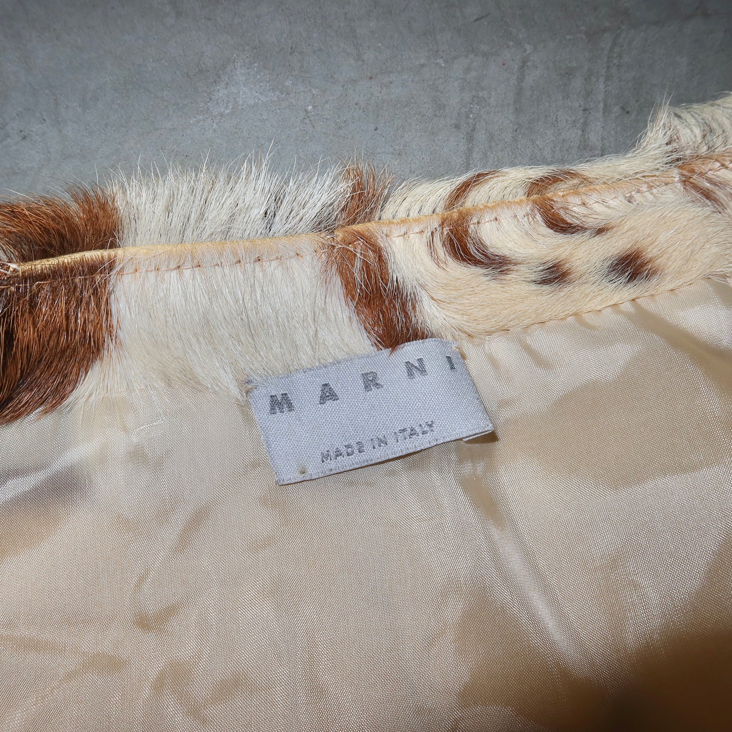 Marni 90’s Fur Skirt