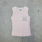 Celine Pink Studded Triomphe Logo Tank