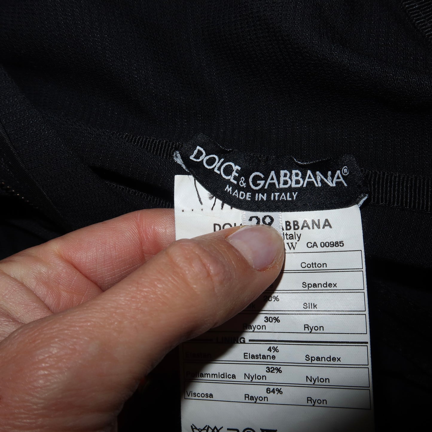 Dolce & Gabbana SS2007 Corset Lace Up Dress