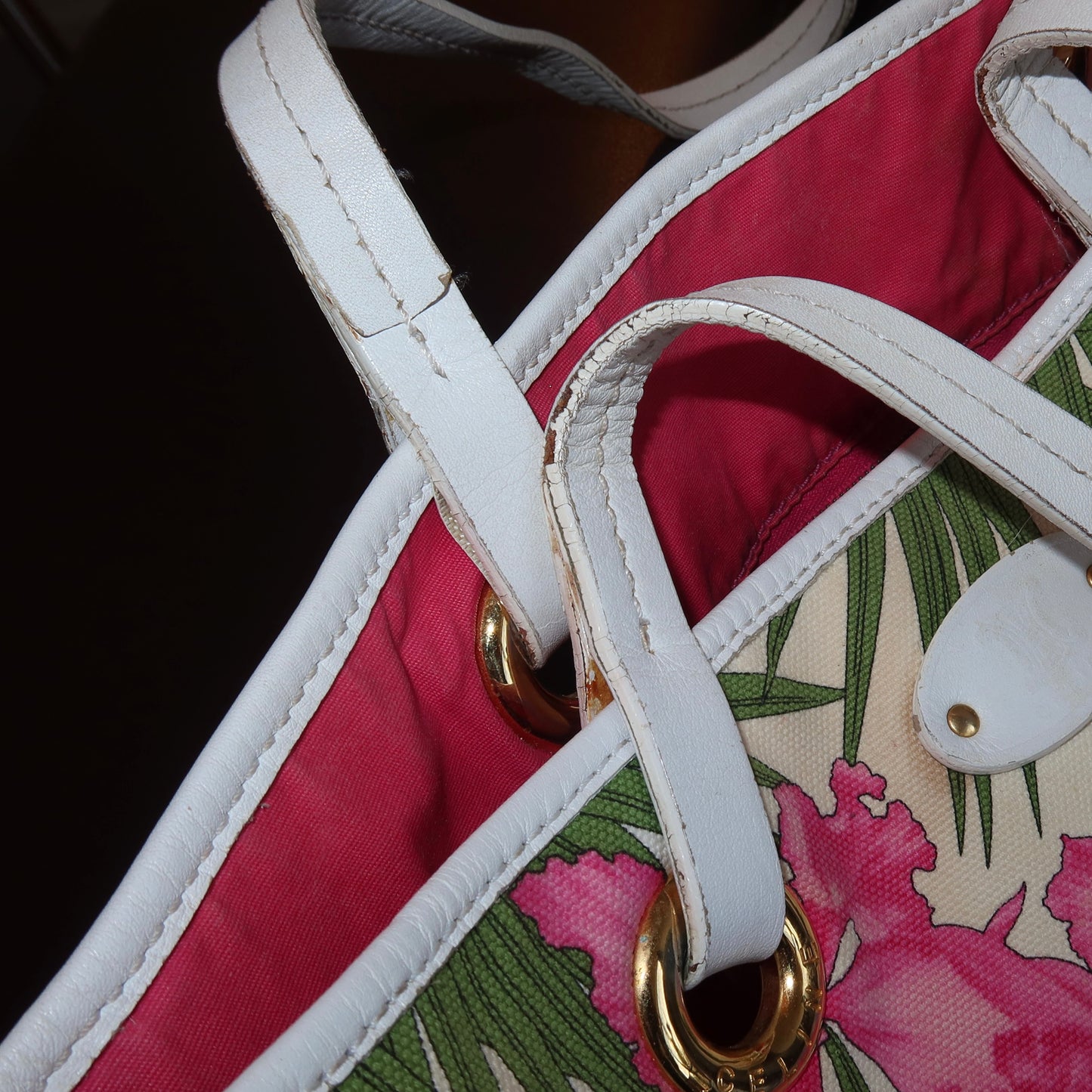 Celine SS2004 Jungle Tote