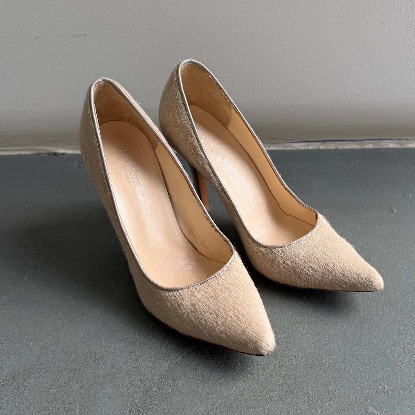 MaxMara Cowhide Heels (38)