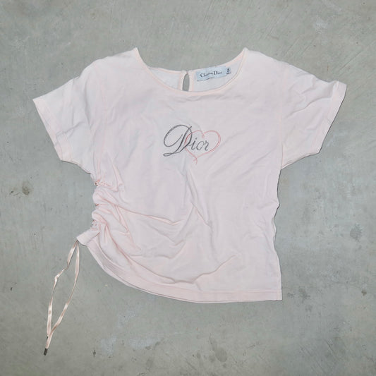 Dior Kids Ruched Tee