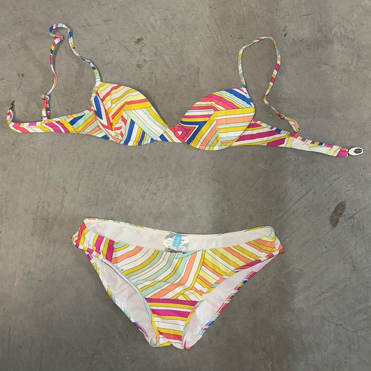 Emilio Pucci Multi Colour Print Bikini