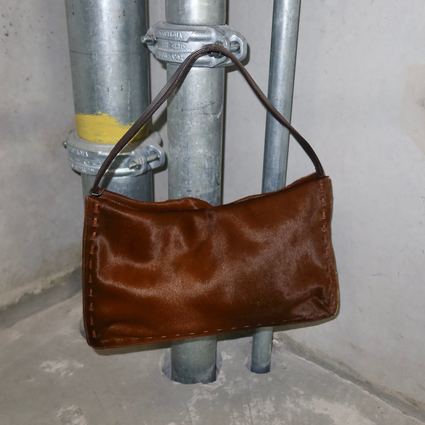 Coach Cowhide Shoulder Bag