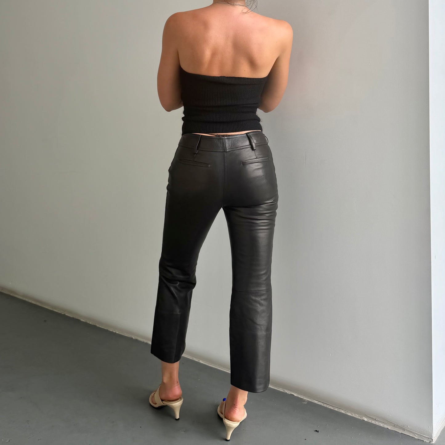 Gucci Leather Pants