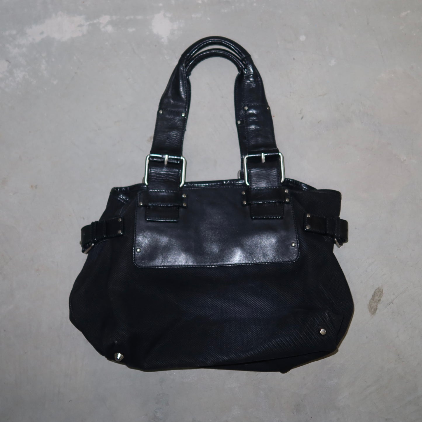 Chloé SS2004 Black Buckle Tote