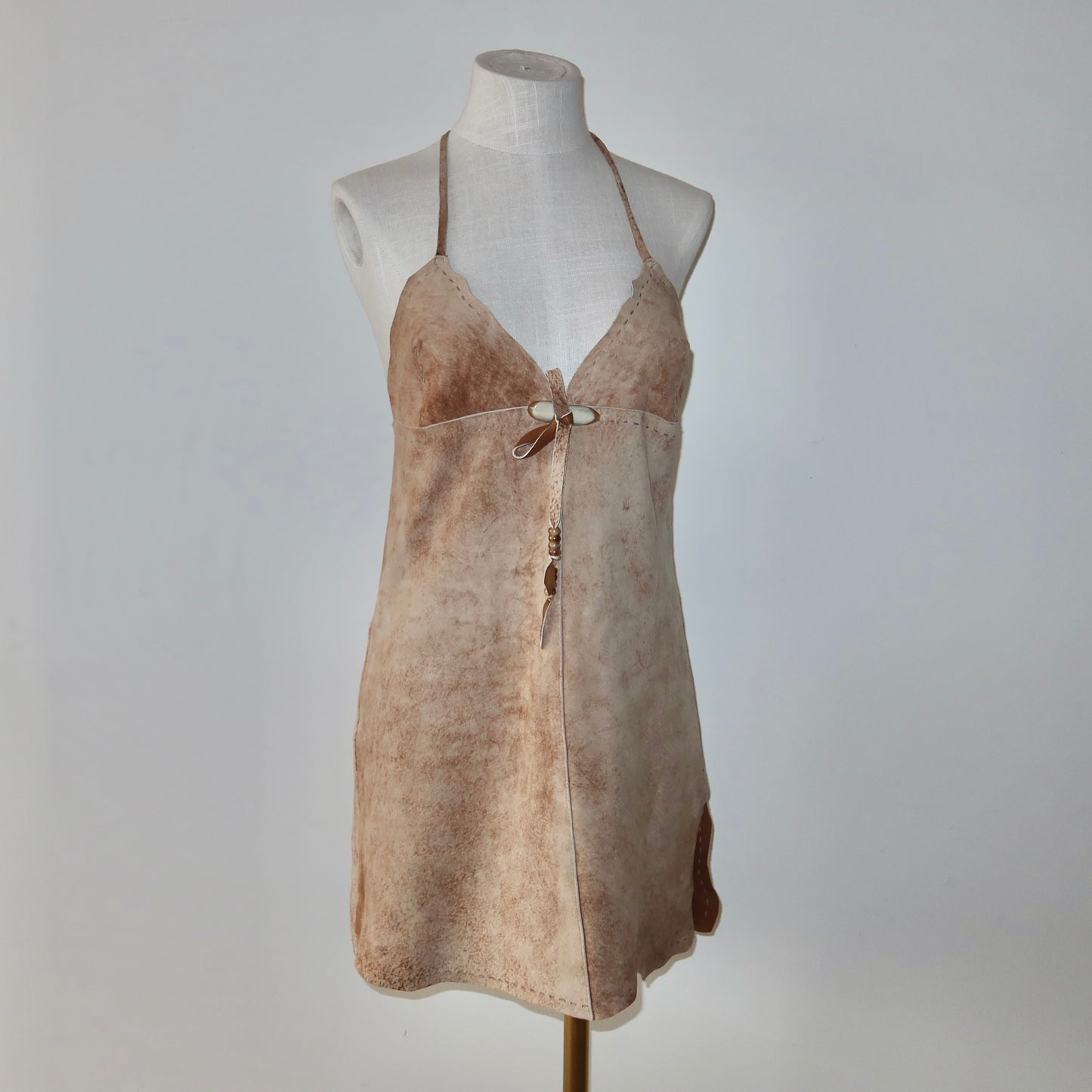D&G SS2003 Suede Dress