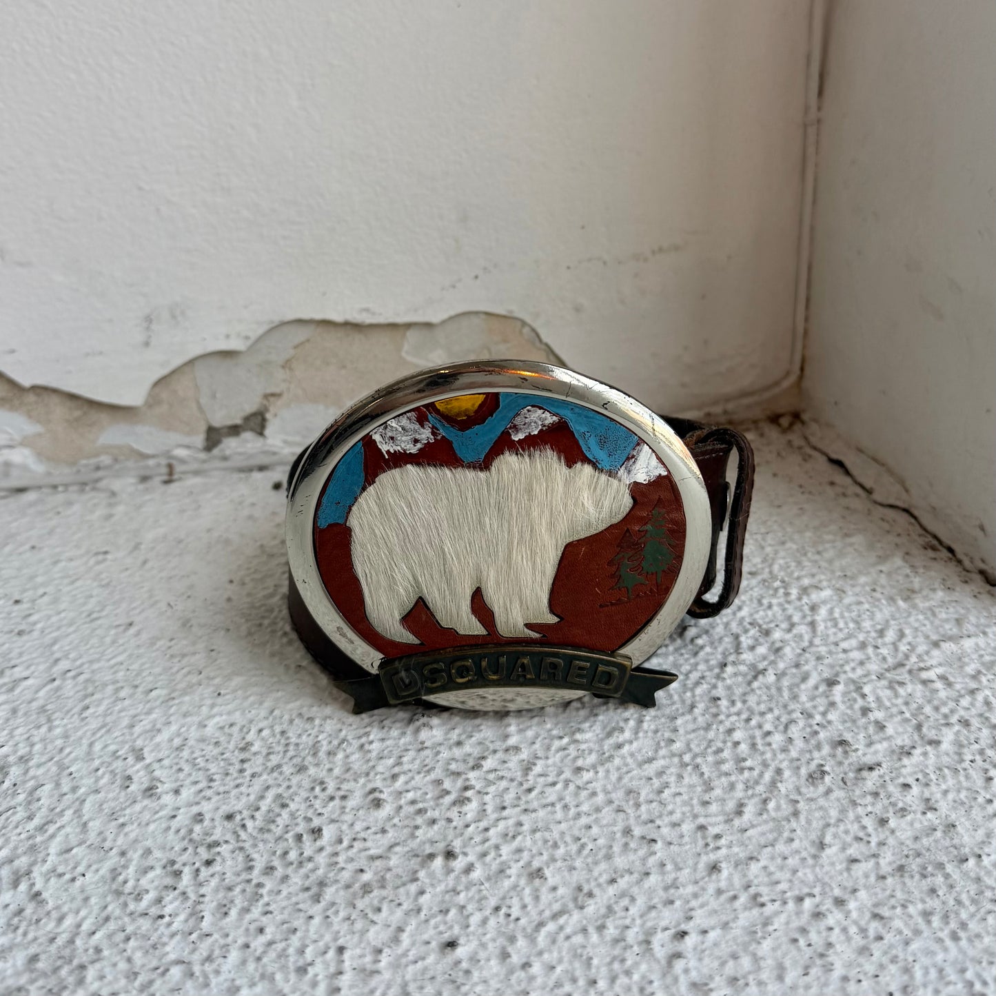 DSquared2 Polar Bear Belt