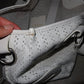 Chloé White Perforated Leather Kerala Bag