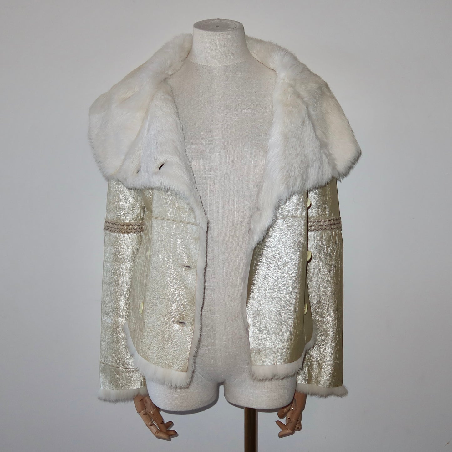 Emporio Armani AW2004 Leather and Fur Jacket