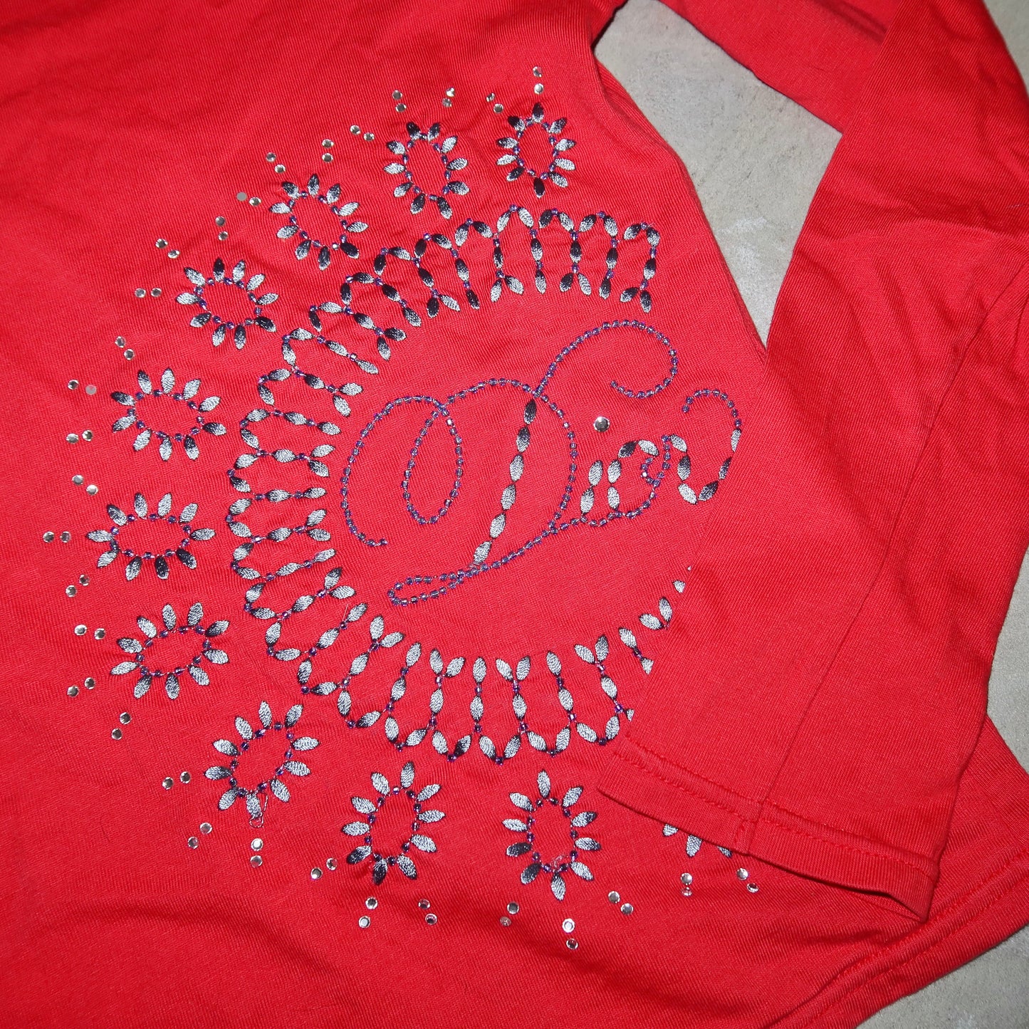 Dior Kids Embroidered Long Sleeve