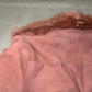 Morgan De Toi Pink Suede Jacket with Real Fur