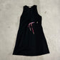 John Galliano Black Slinky Shift Dress