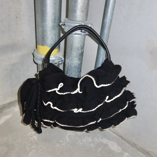 Sonia Rykiel Knitted Domino Bag