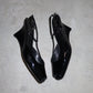 Prada Patent Peep Toe Wedges (38.5)
