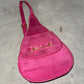 Gucci Hot Pink Suede Crossbody