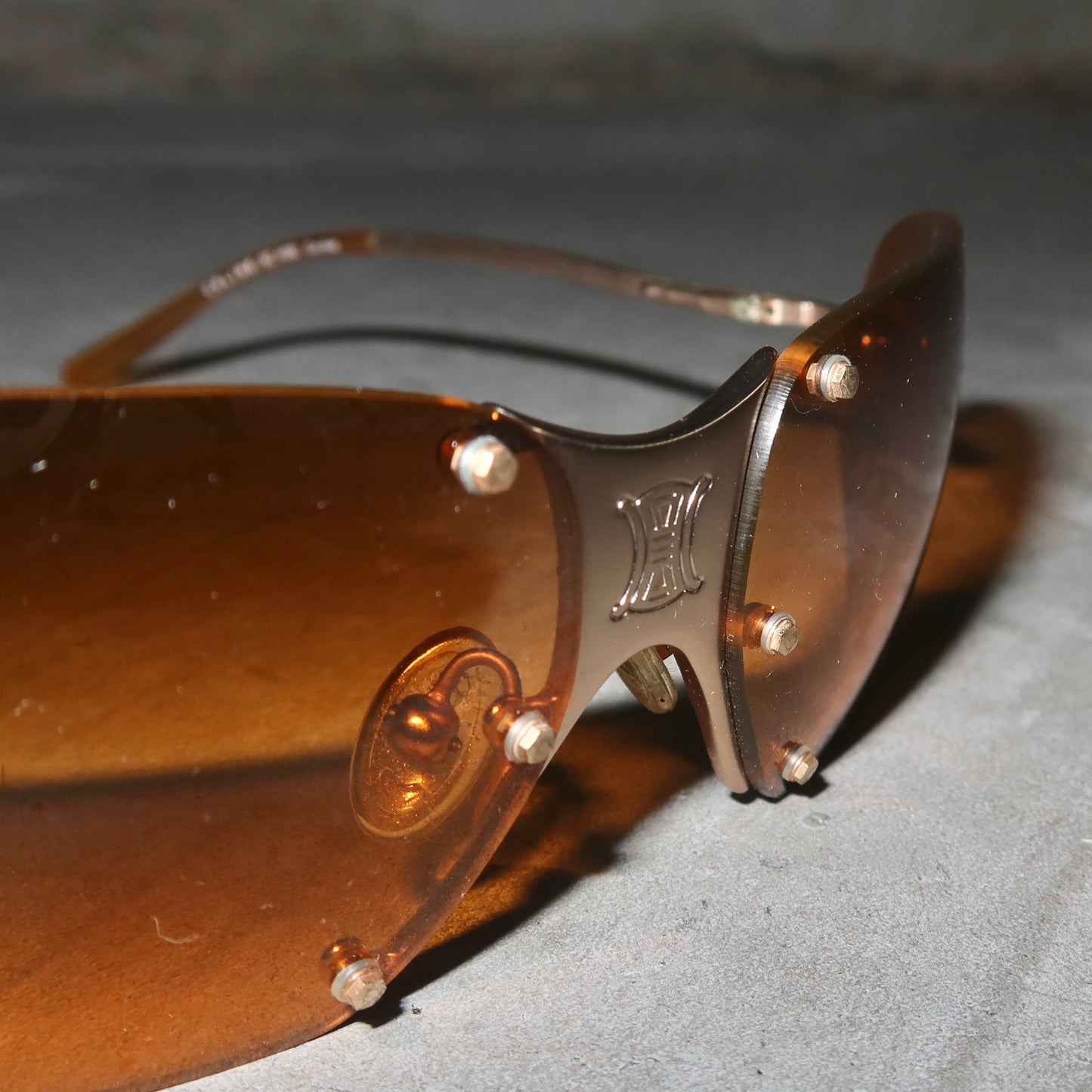 Celine Orange Tinted Sunglasses