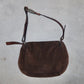 YSL AW2003 Brown Suede Bag
