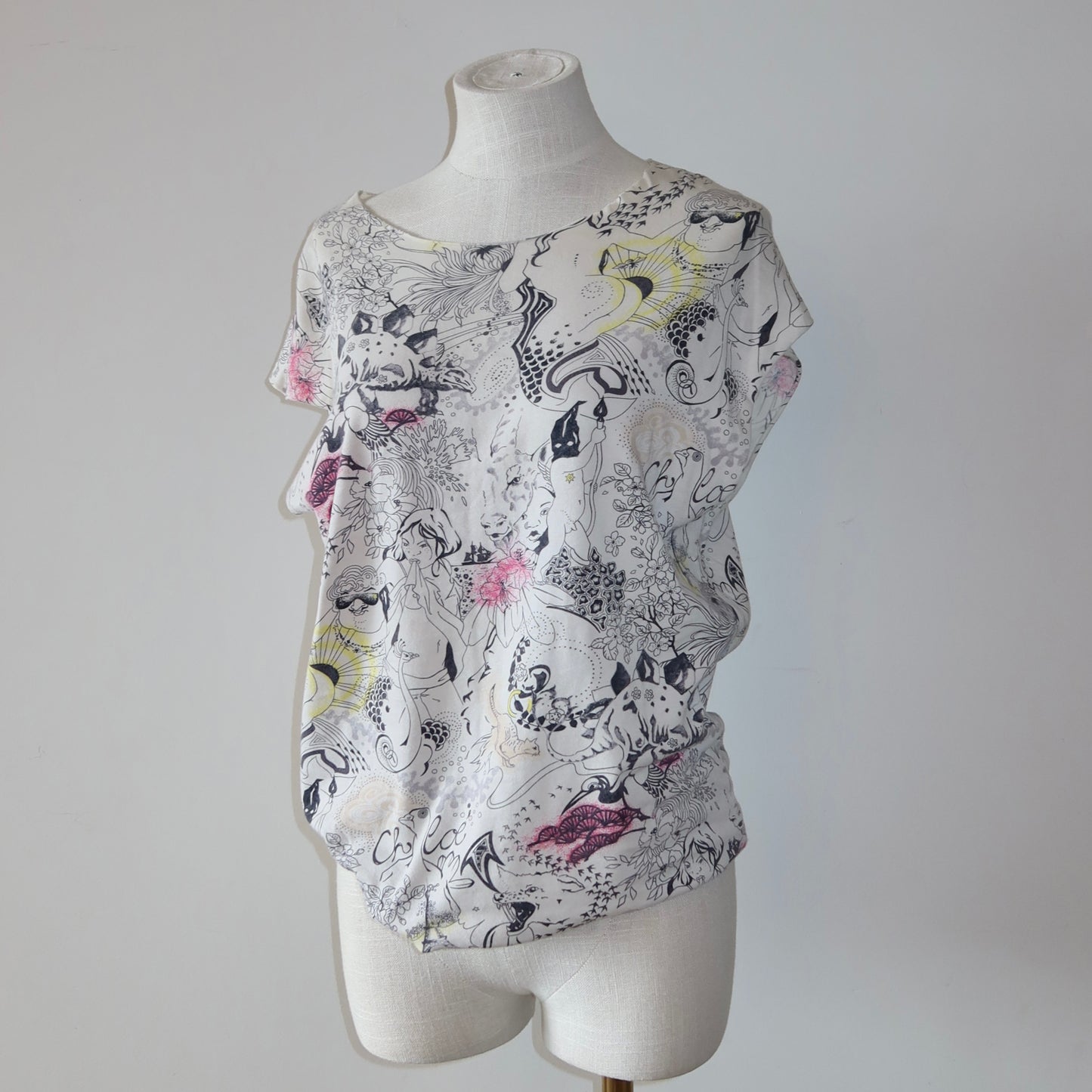 Chloé SS2002 Graphic Tee