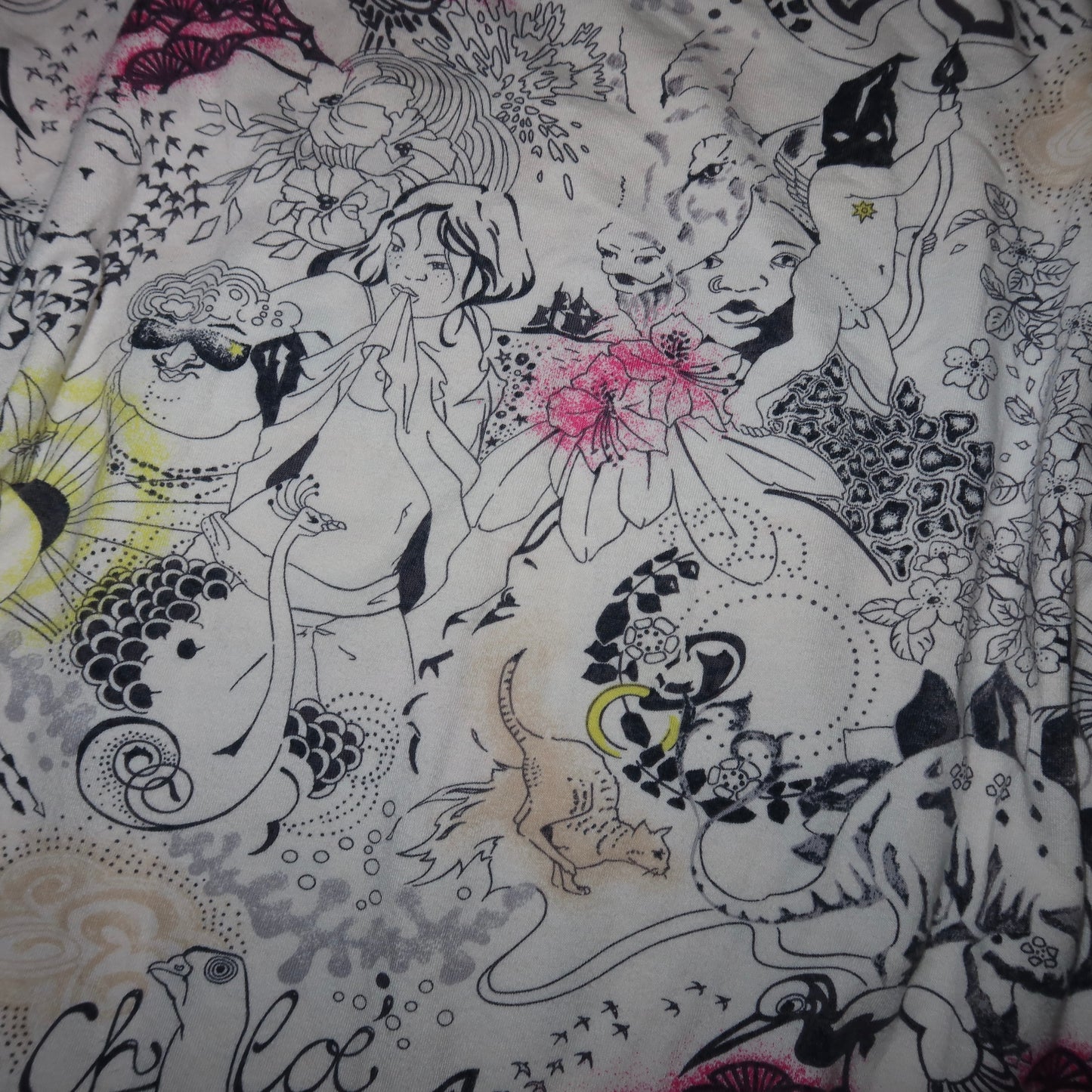 Chloé SS2002 Graphic Tee