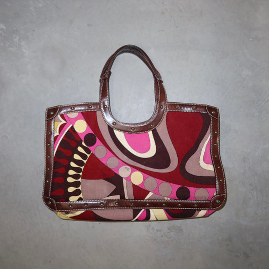 Emilio Pucci Corduroy Bag