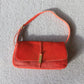 Sonia Rykiel Red Cowhide Bag