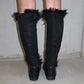 Emilio Pucci Shearling Lace Up Boots (38)