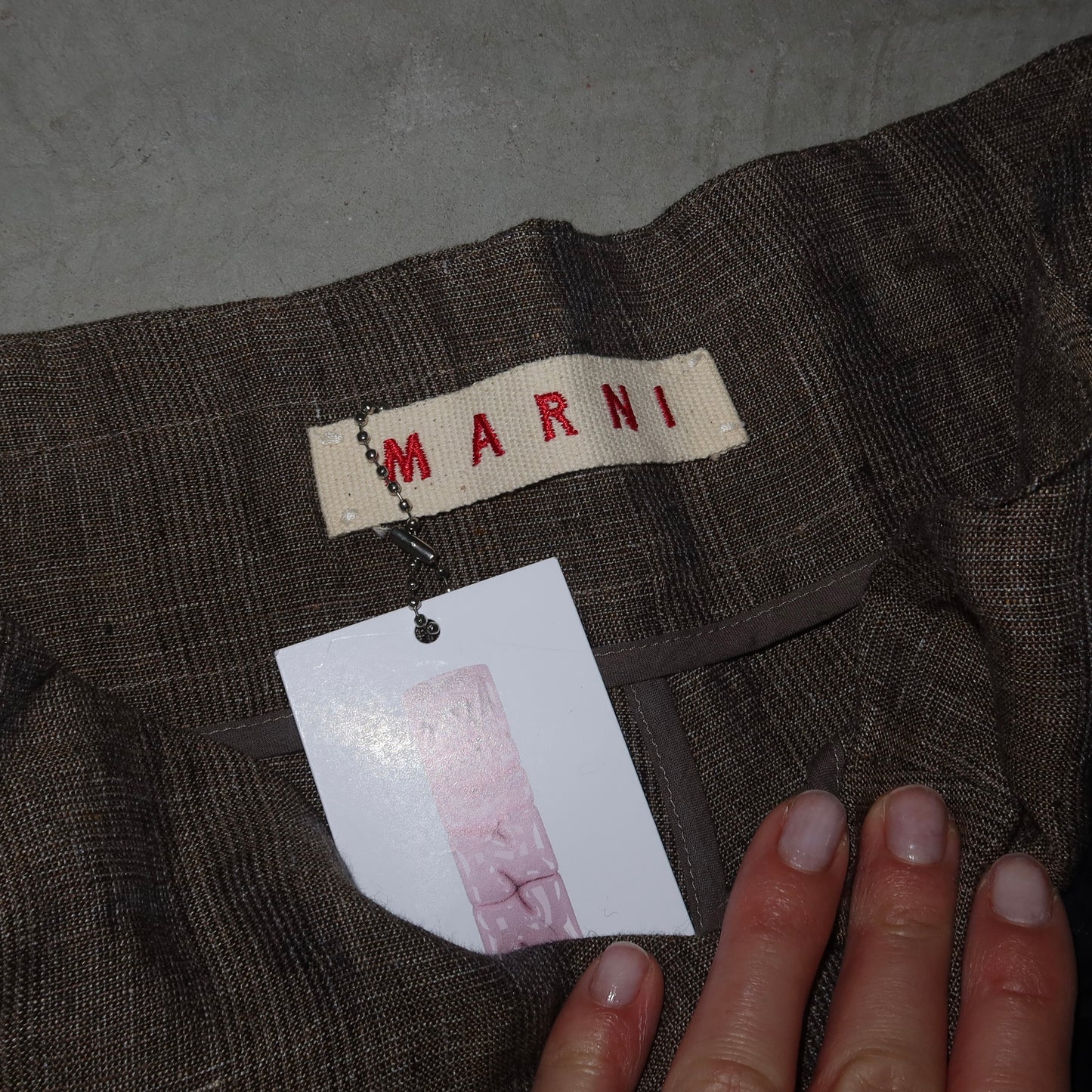 Marni Linen Shorts