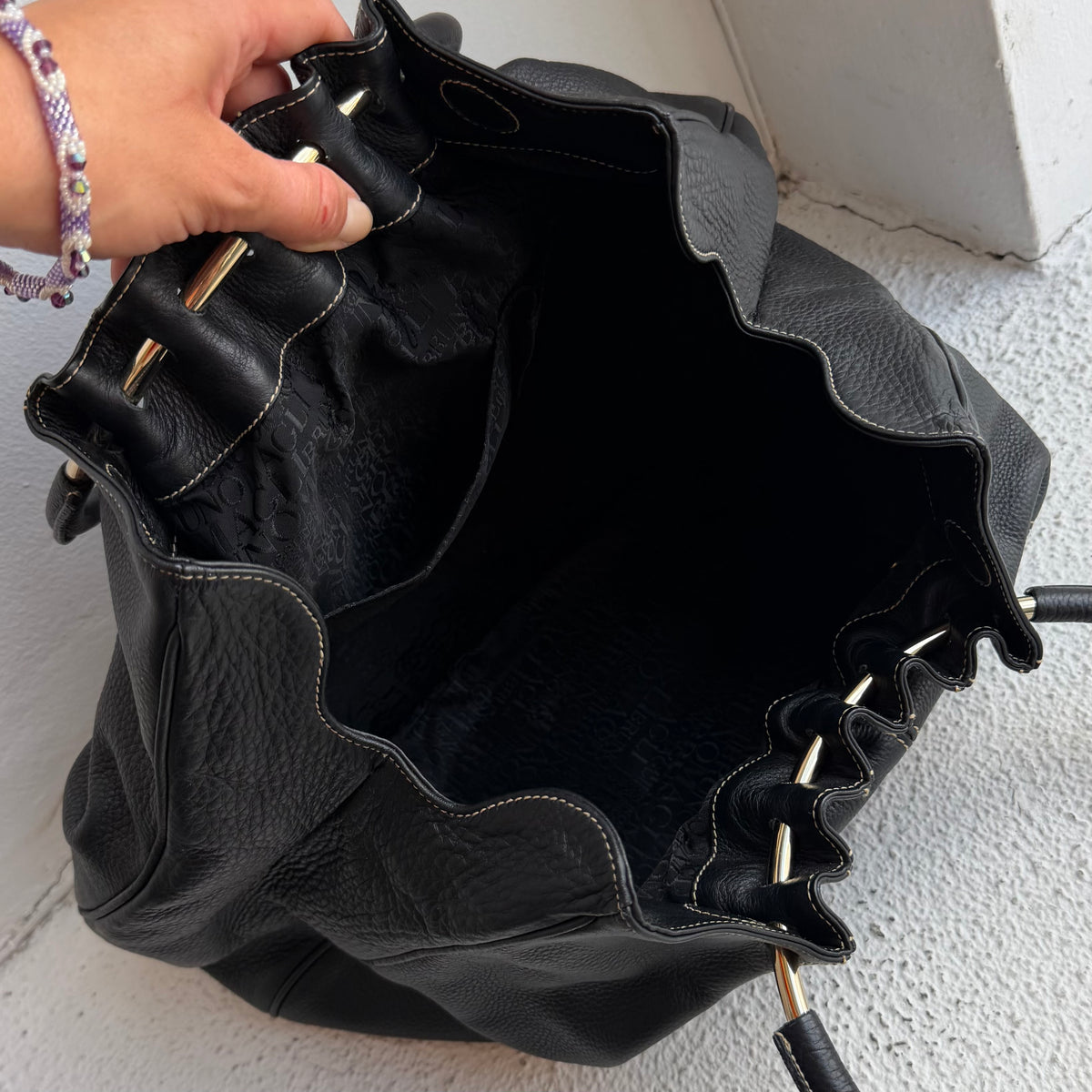 Bruno Magli Large Leather Bag