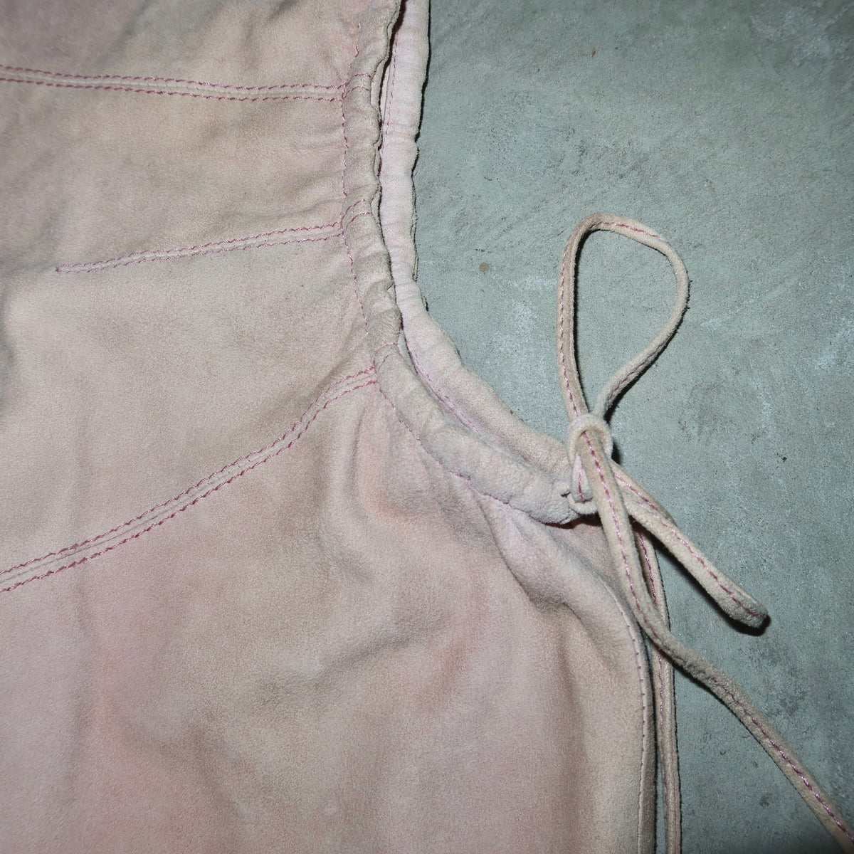 Valentino Suede Cut Out Dress