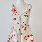 Moschino Heart Print Dress