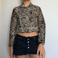 Marni Cowhide Zebra Print Jacket