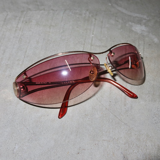 Celine Pink Rimless Sunglasses