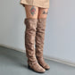 Dior Over the Knee Boots (36.5)