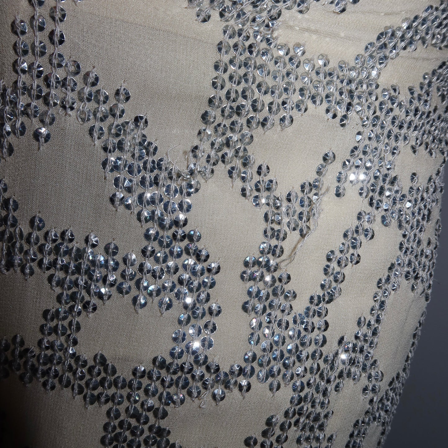 Roberto Cavalli 2007 Sequin Silk Gown