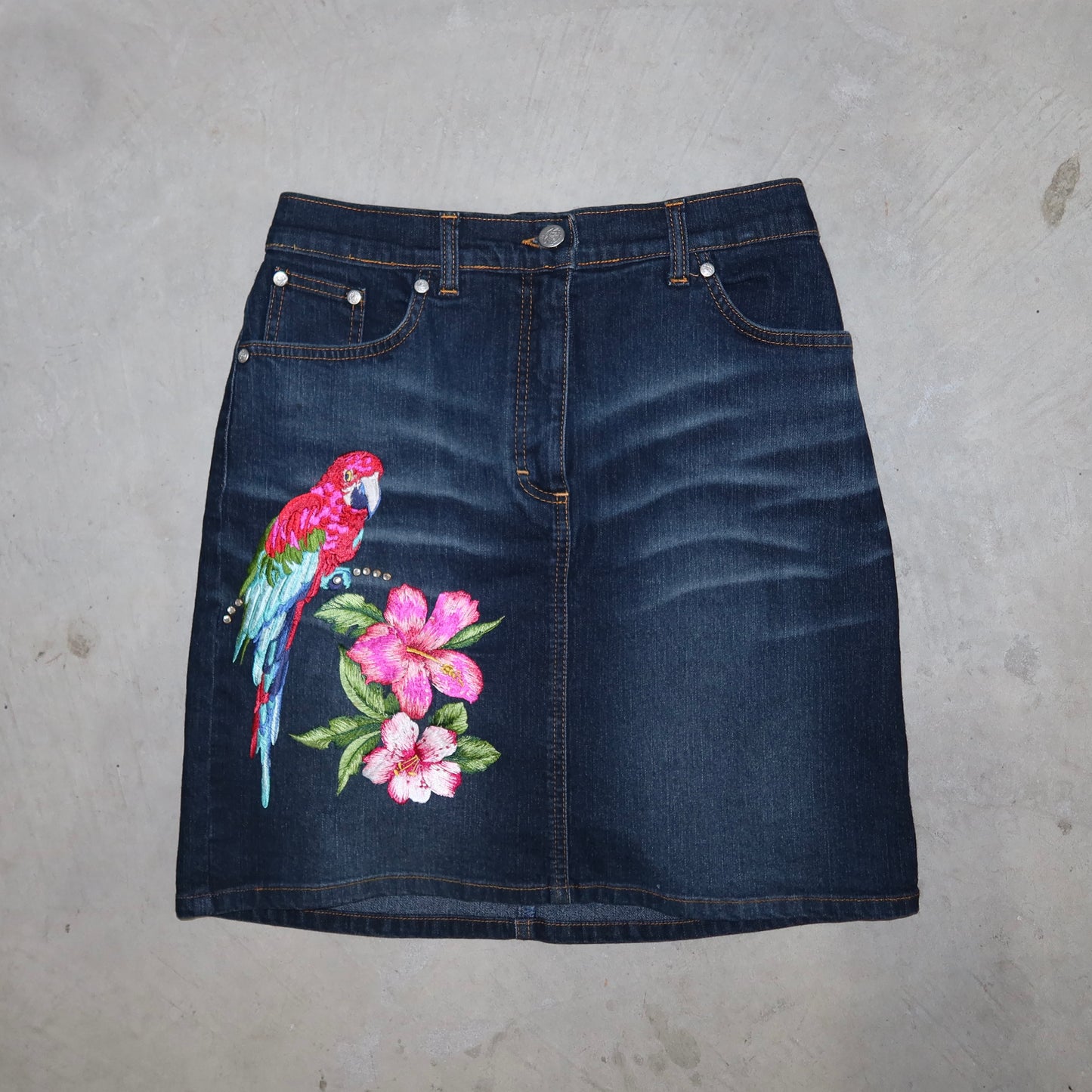 Anna Molinari Denim Skirt
