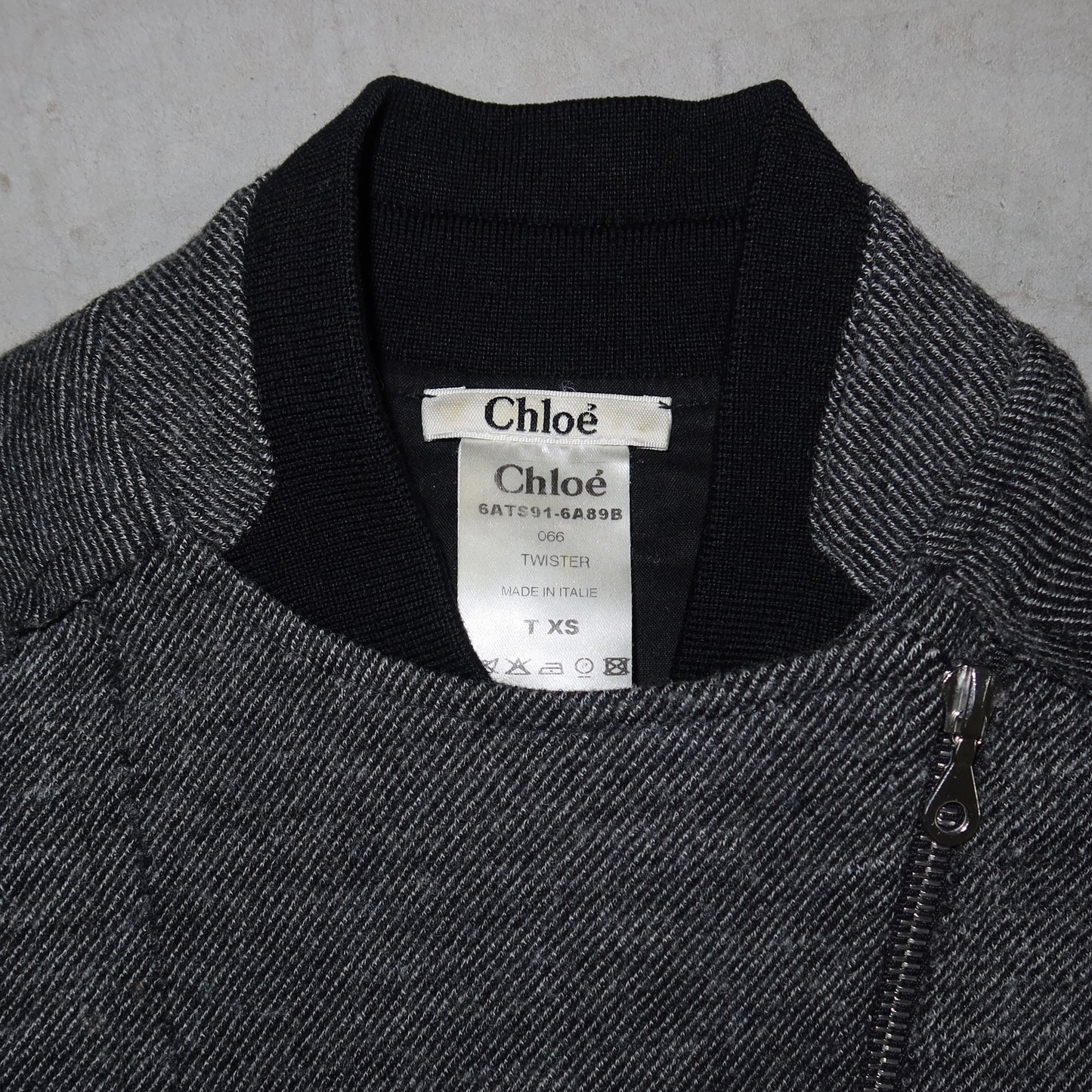 Chloé AW2006 Tweed Cropped Jacket