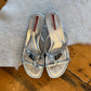 Prada Logo Plaque Heels (36-37)