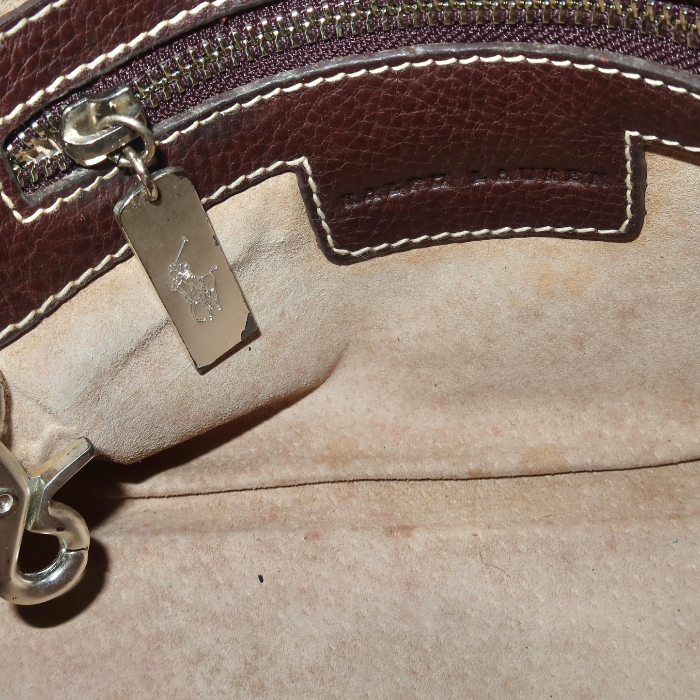 Ralph Lauren Cowhide Mini Tote