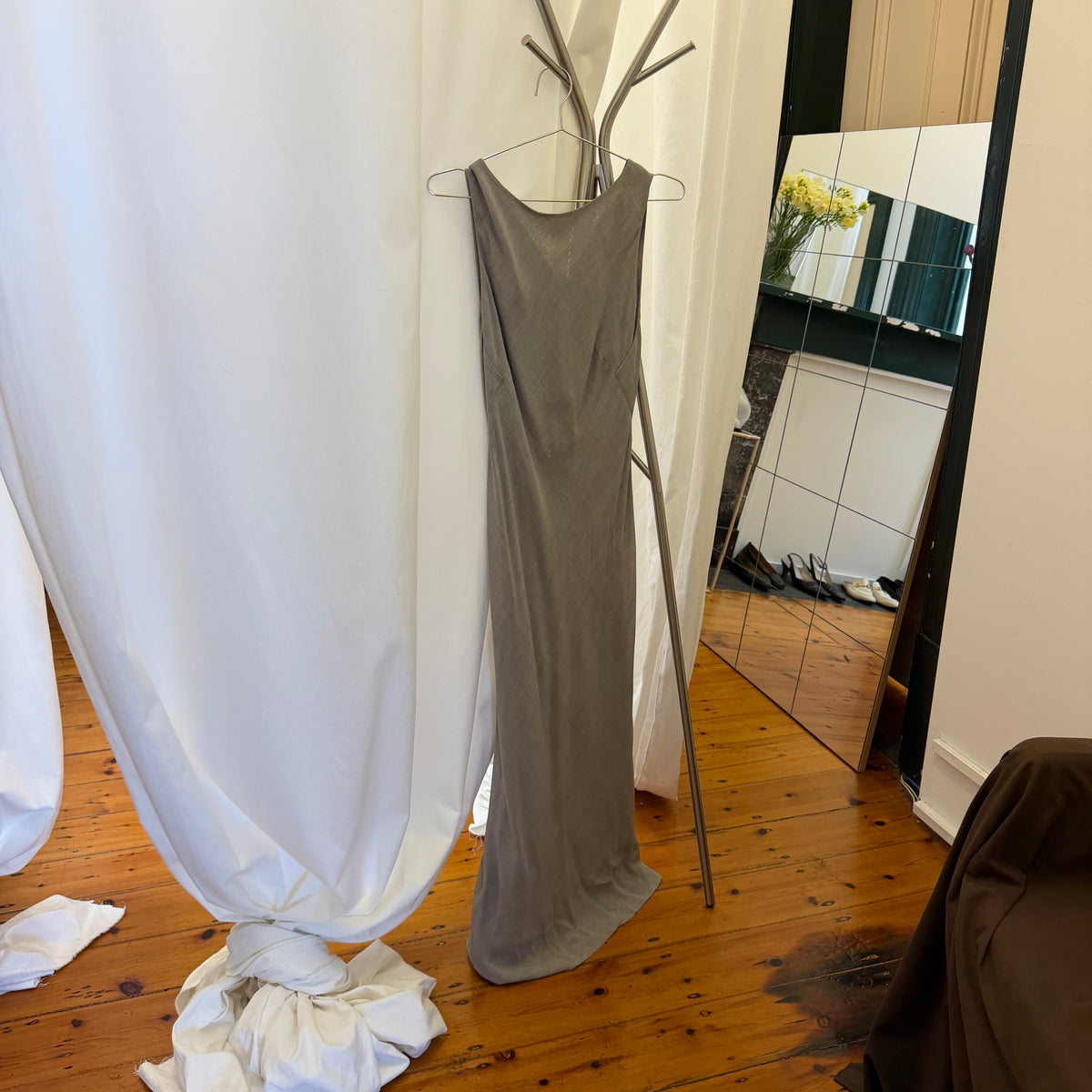 Alberta Ferretti Wool Dress